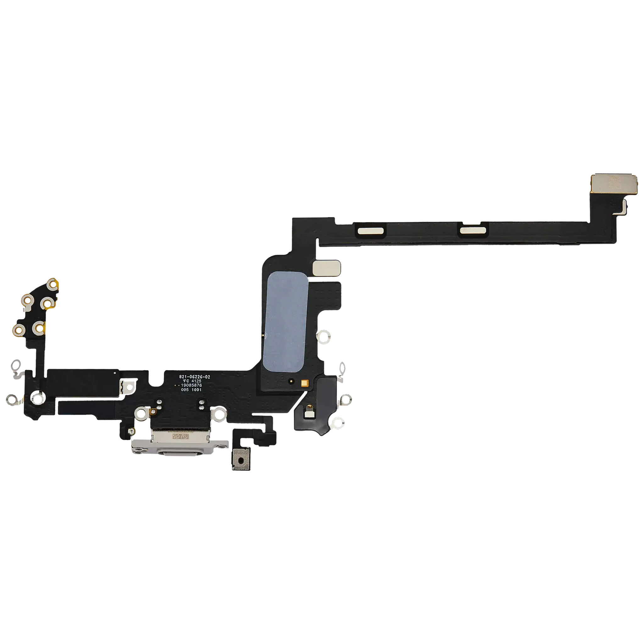 Charging Port Flex Cable For iPhone 17 Pro (Pull) (International Version) (Silver)