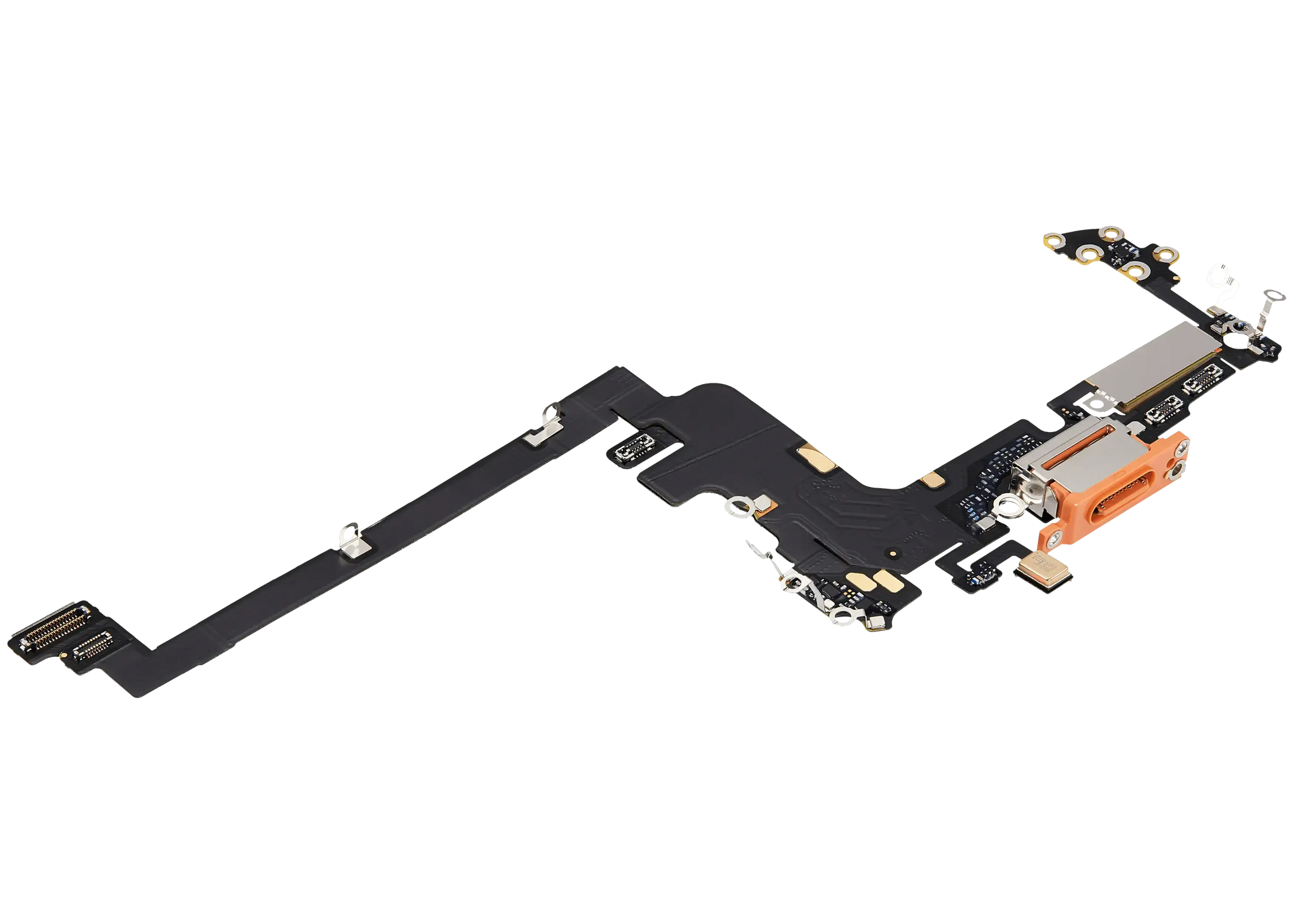 Charging Port Flex Cable For iPhone 17 Pro (Pull) (International Version) (Cosmic Orange)