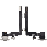 Charging Port Flex Cable For iPhone 16 Pro Max (Pull) (White Titanium)