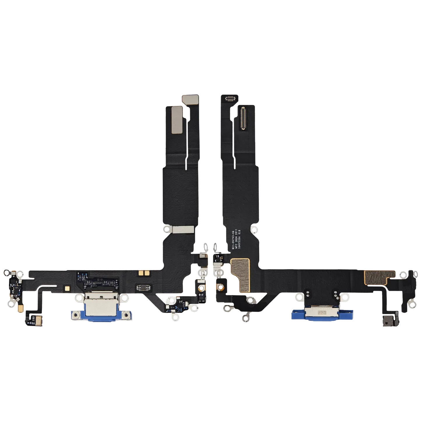 Charging Port Flex Cable For iPhone 16 (Pull) (Ultramarine)