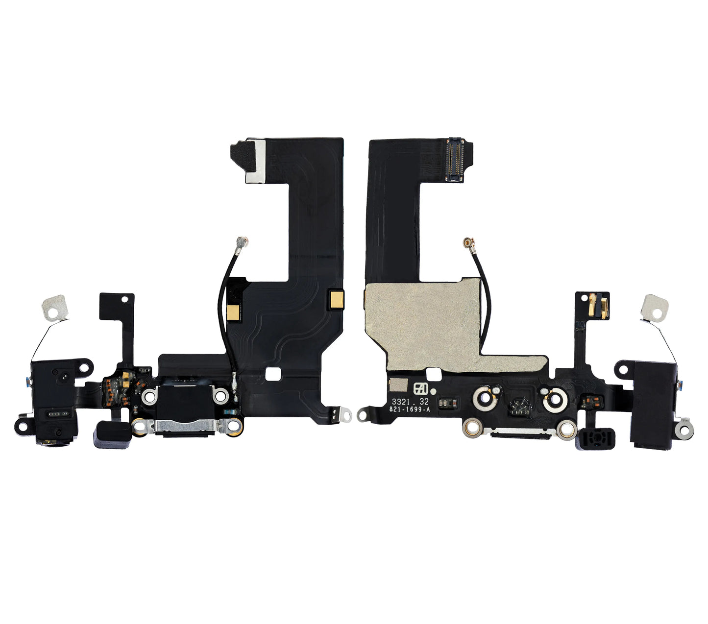 Charging Port Flex Cable For iPhone 5 (Pull) (Space Gray)