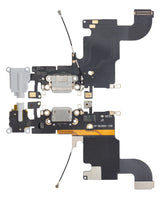 Charging Port Flex Cable For iPhone 6S (Pull) (Silver)
