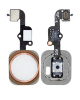 Home Button With Flex For iPhone 6S / 6S Plus (Rose Gold) (Pull)