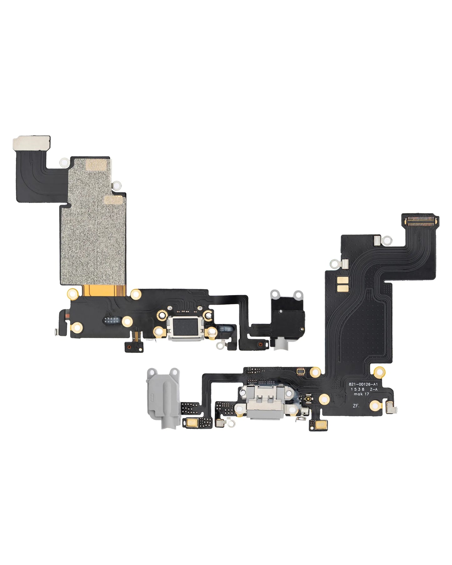 Charging Port Flex Cable For iPhone 6S Plus (Pull) (Silver)