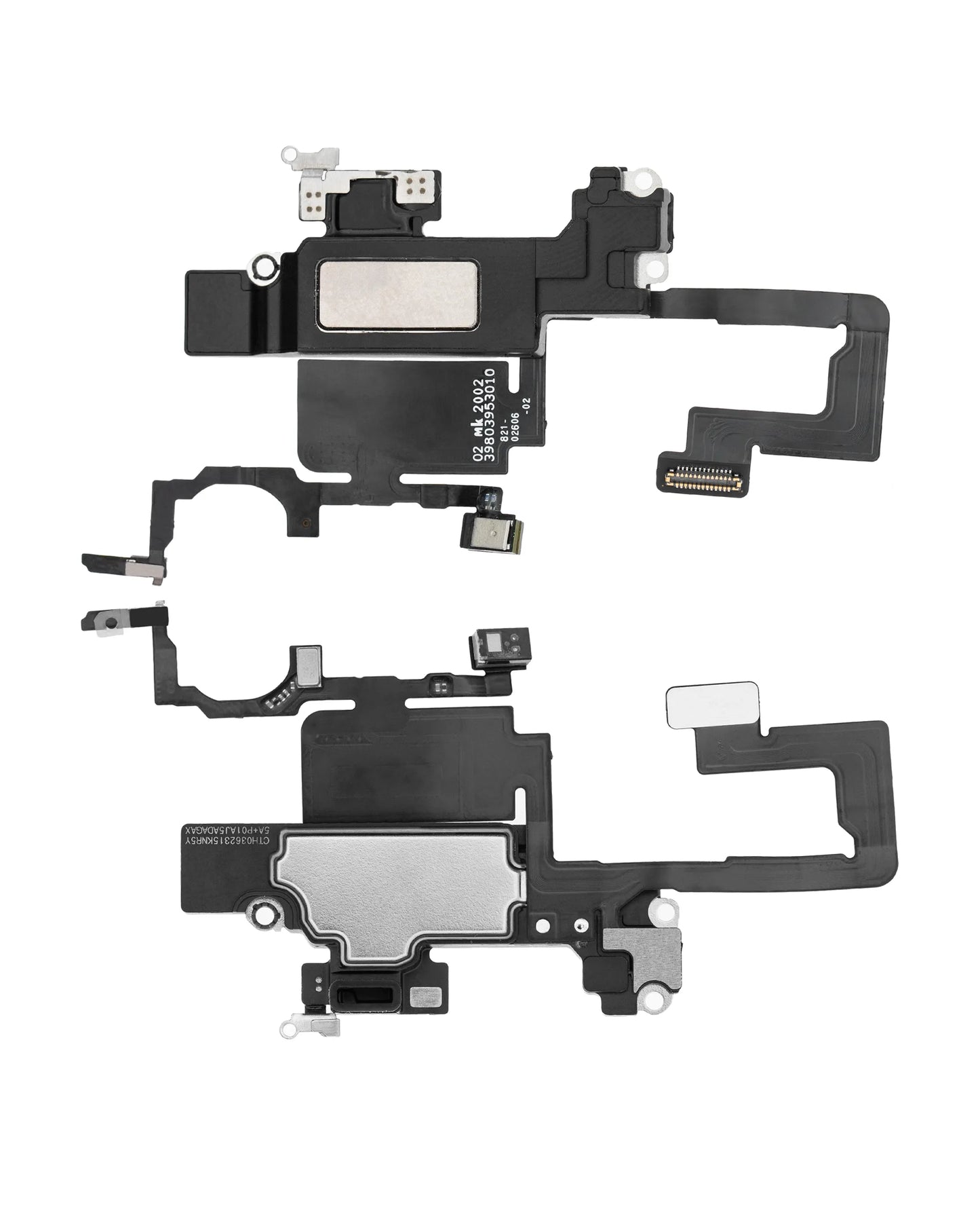 Earpiece Speaker With Proximity Sensor Cable For iPhone 12 Mini (Warning: Soldering Required For Face ID Functionality) (Pull)