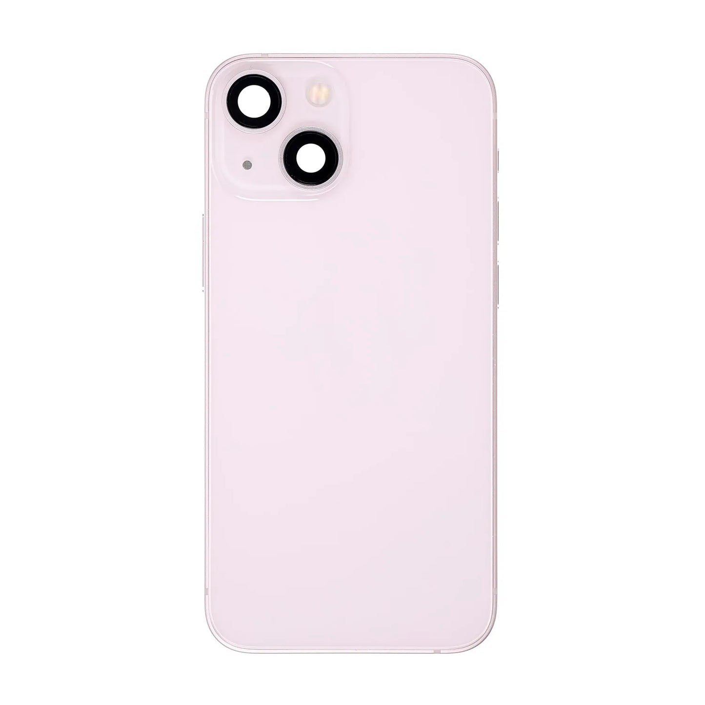 Back Housing W/ Charging Port Flex & Small Parts For iPhone 13 Mini (EU / Global Version) (Used OEM) (Pull) (Pink)