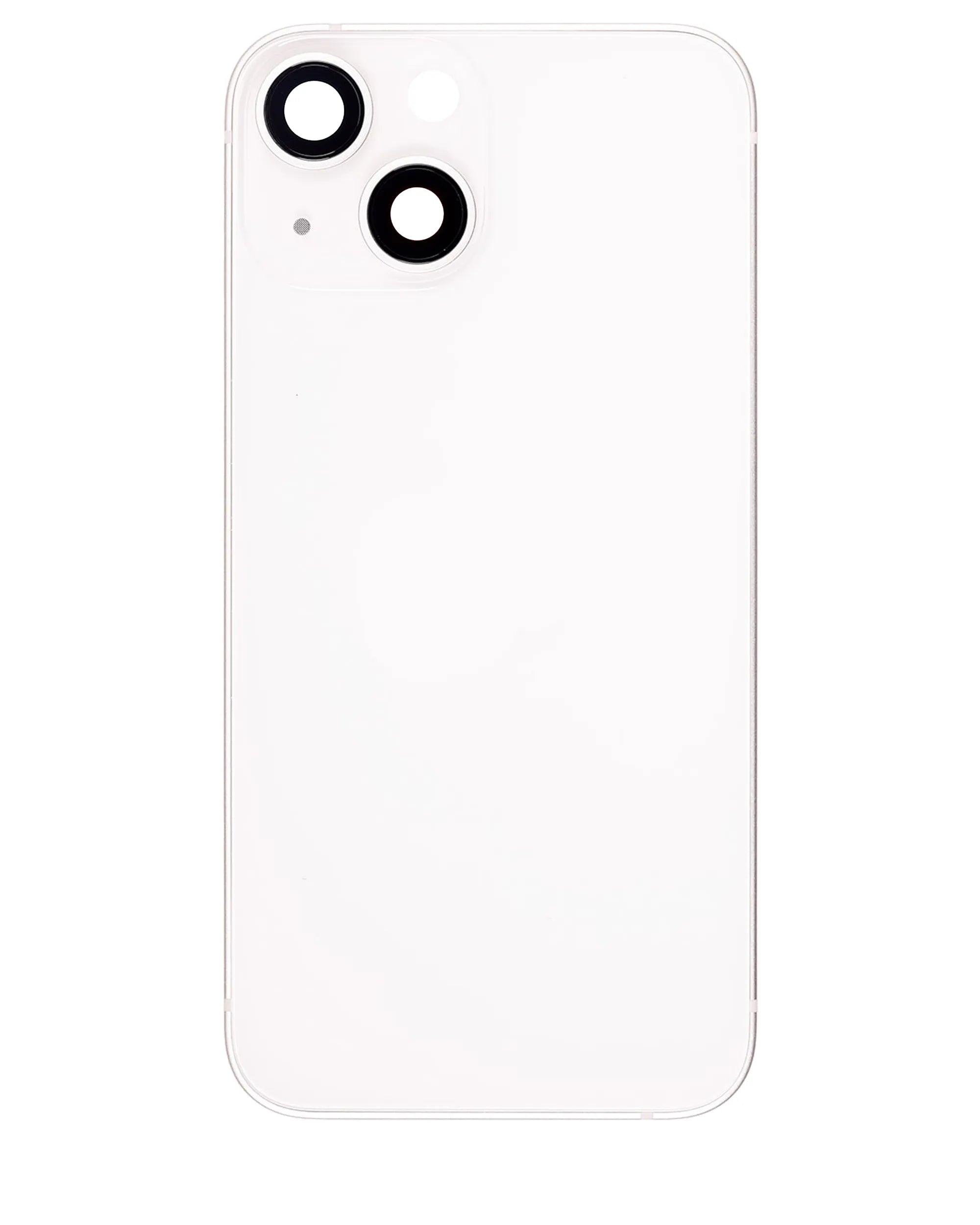 Back Housing W/ Charging Port Flex & Small Parts For iPhone 13 Mini (EU / Global Version) (Used OEM) (Pull) (Starlight)