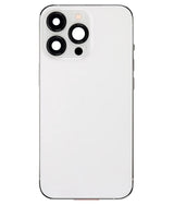 Back Housing W/ Small Parts For iPhone 13 Pro (US Version) (Pull) (Silver)