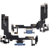 Charging Port Flex Cable For iPhone 14 (Pull) (Blue)