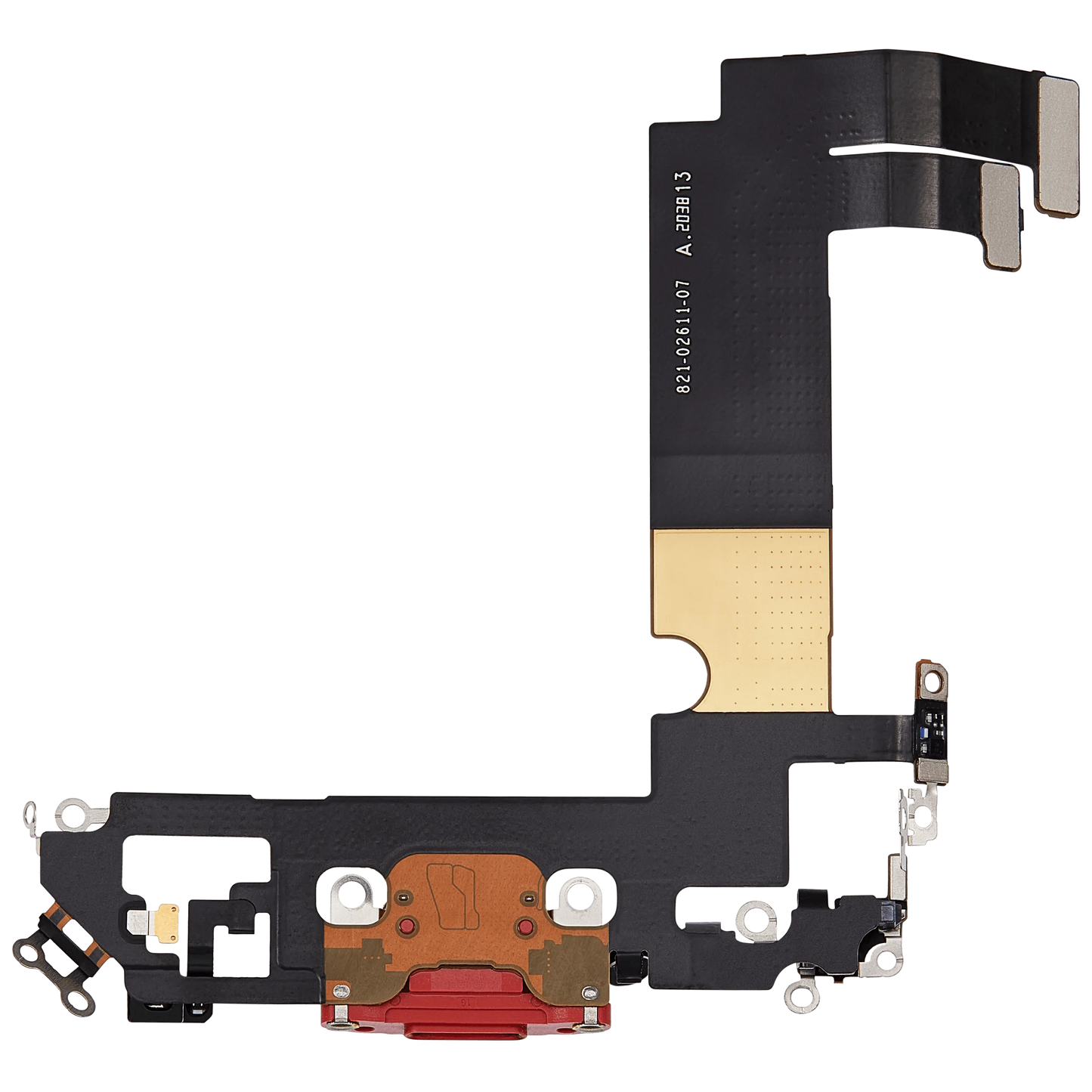 Charging Port Flex Cable For iPhone 12 Mini (Pull) (Red)