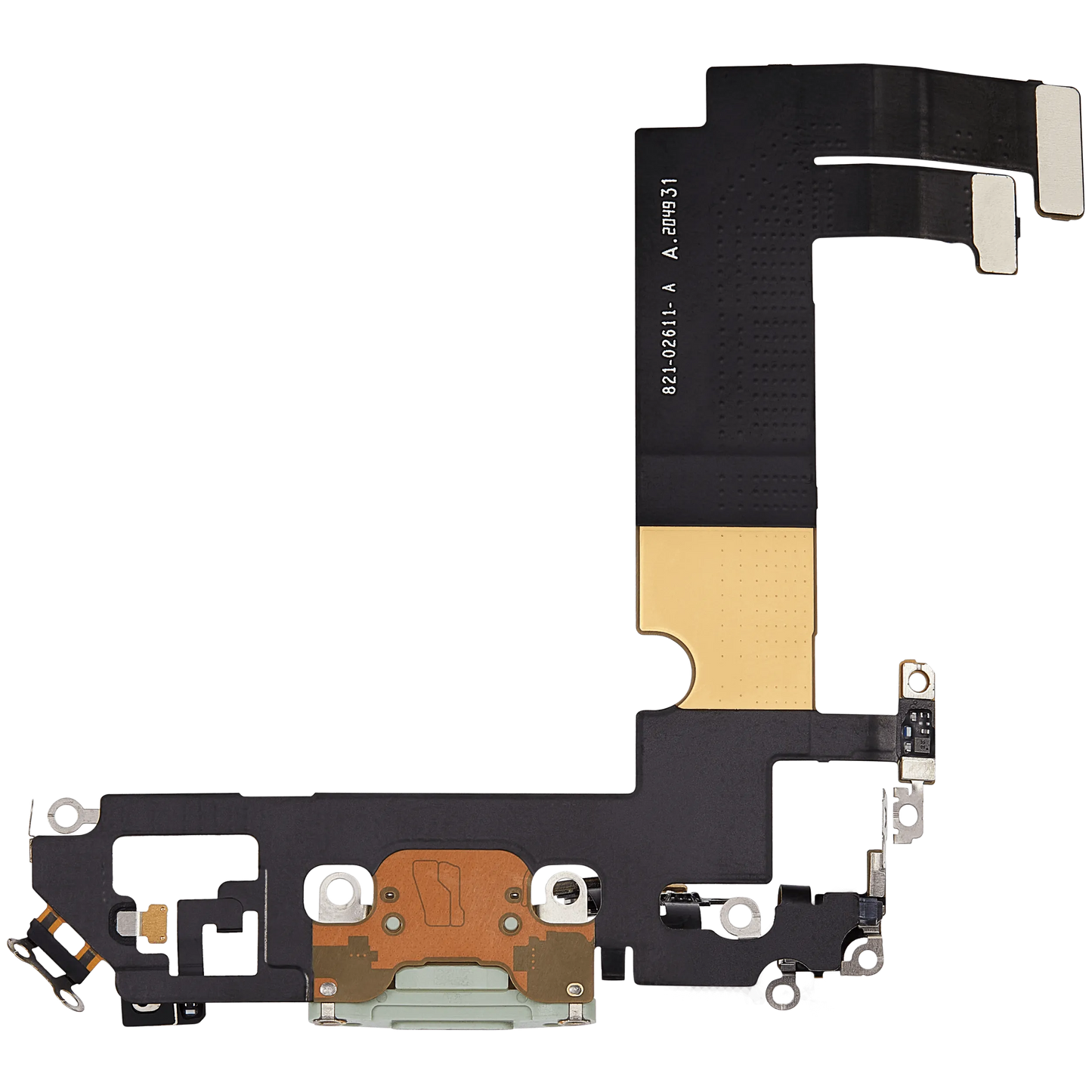 Charging Port Flex Cable For iPhone 12 Mini (Pull) (Green)