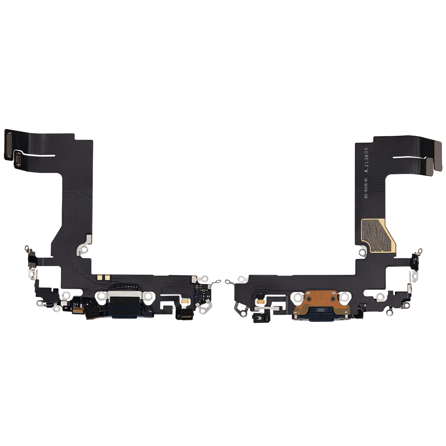 Charging Port Flex Cable For iPhone 13 Mini (Pull) (Midnight)