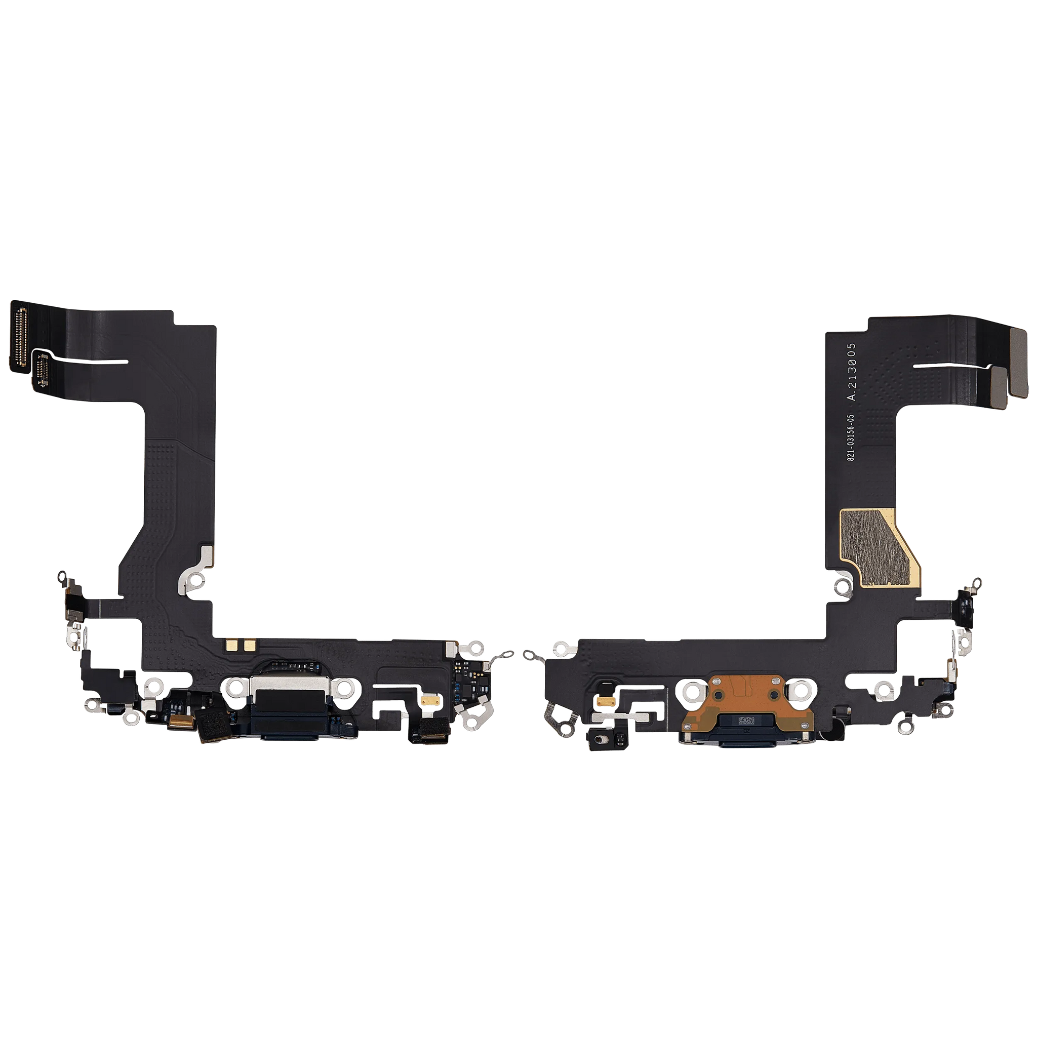 Charging Port Flex Cable For iPhone 13 Mini (Pull) (Midnight)