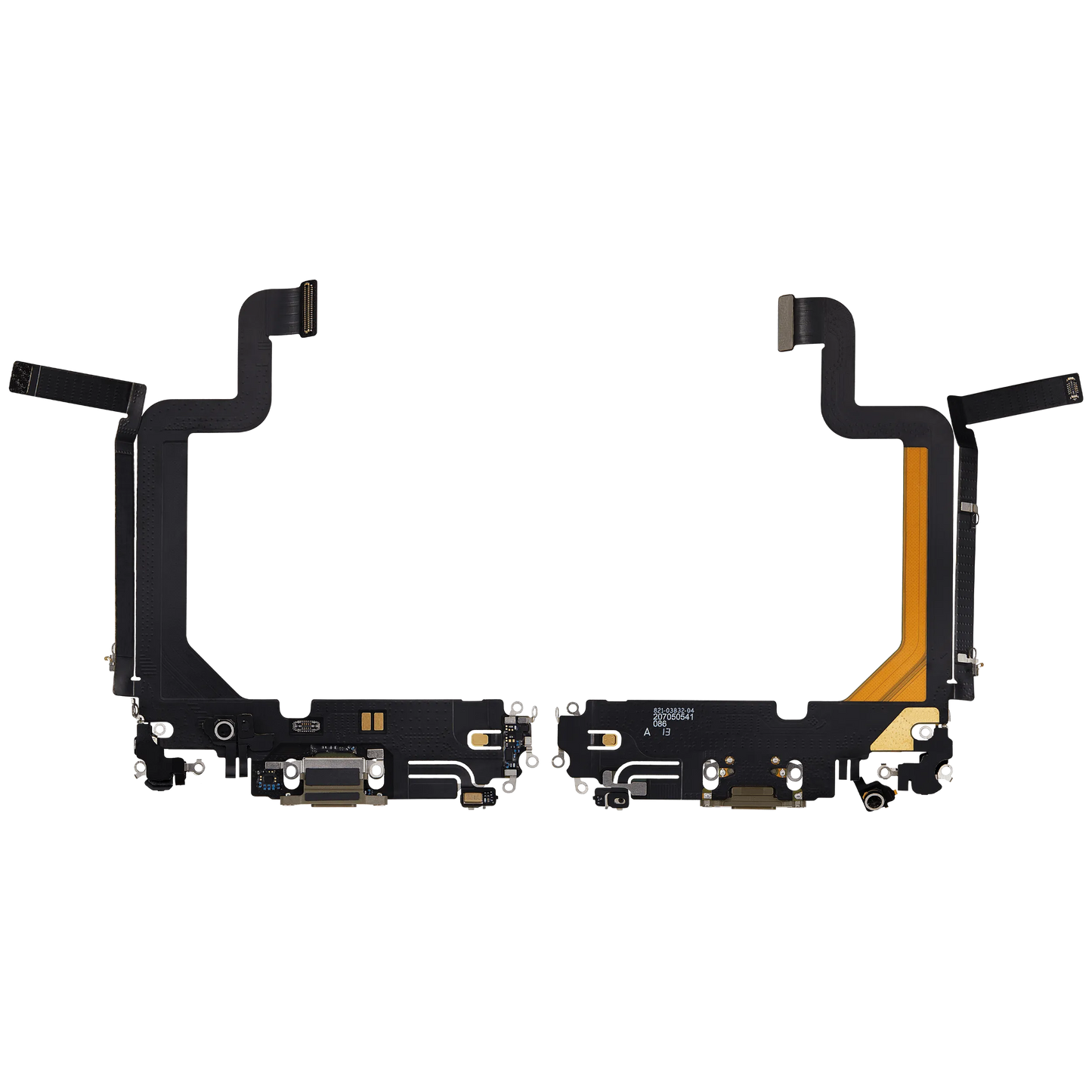 Charging Port Flex Cable For iPhone 14 Pro Max (Pull) (Gold)