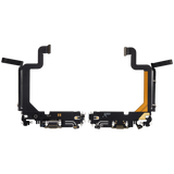 Charging Port Flex Cable For iPhone 14 Pro Max (Pull) (Gold)