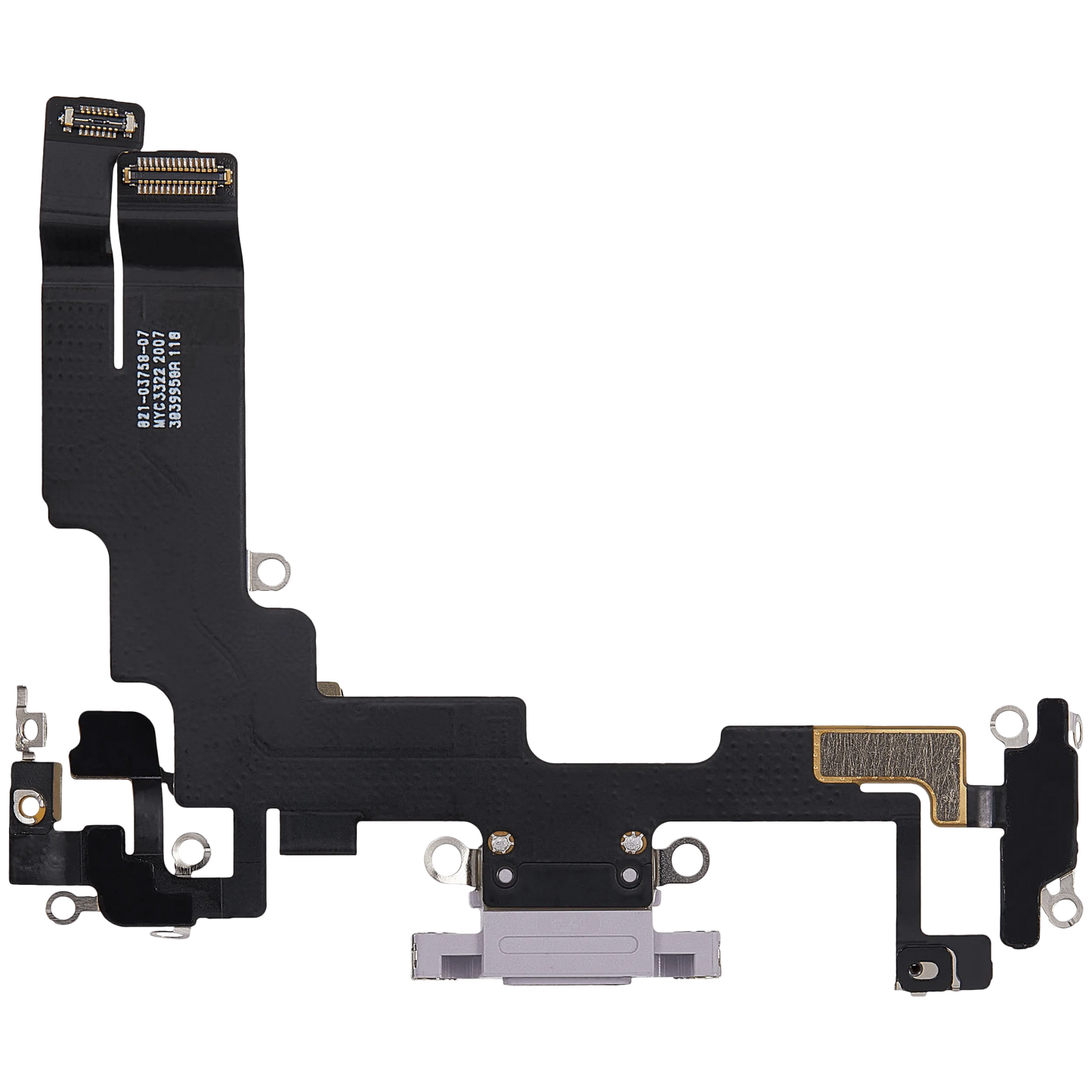 Charging Port Flex Cable For iPhone 14 (Pull) (Purple)