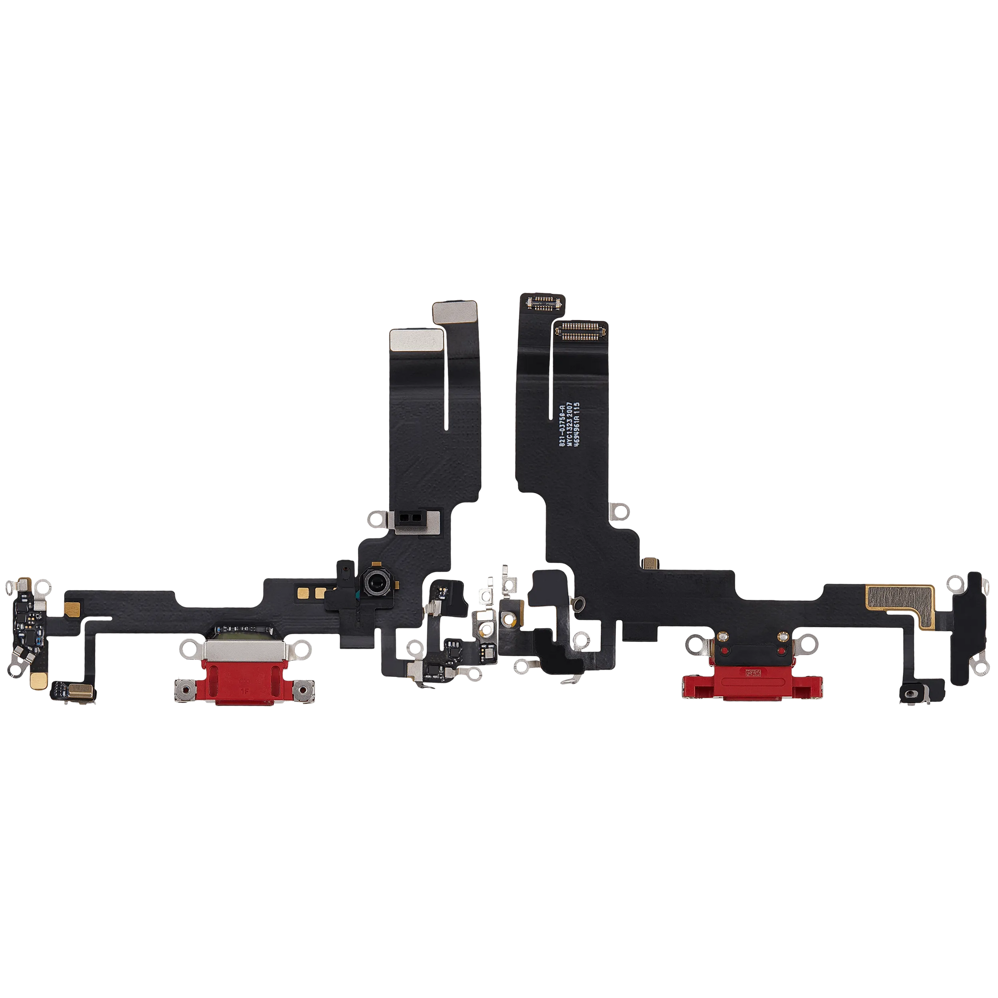Charging Port Flex Cable For iPhone 14 (Pull) (Red)
