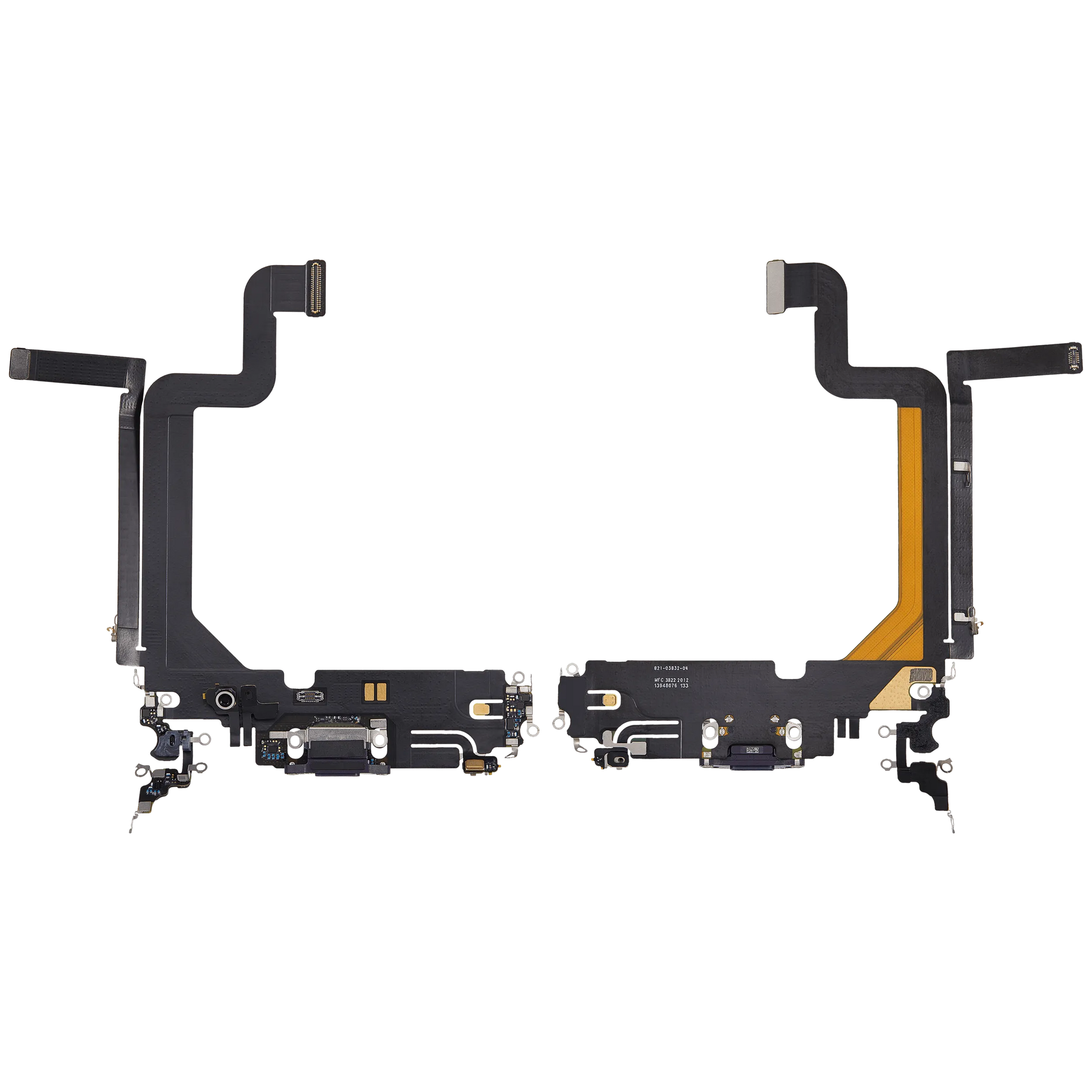 Charging Port Flex Cable For iPhone 14 Pro Max (Pull) (Deep Purple)