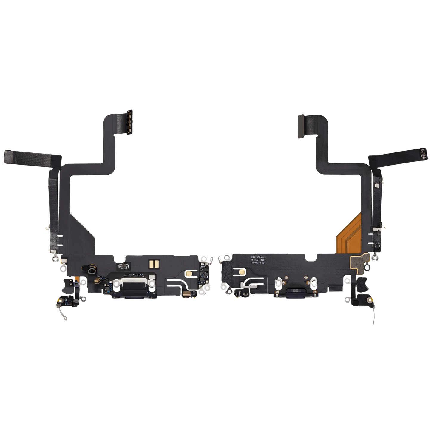 Charging Port Flex Cable For iPhone 14 Pro (Pull) (Deep Purple)