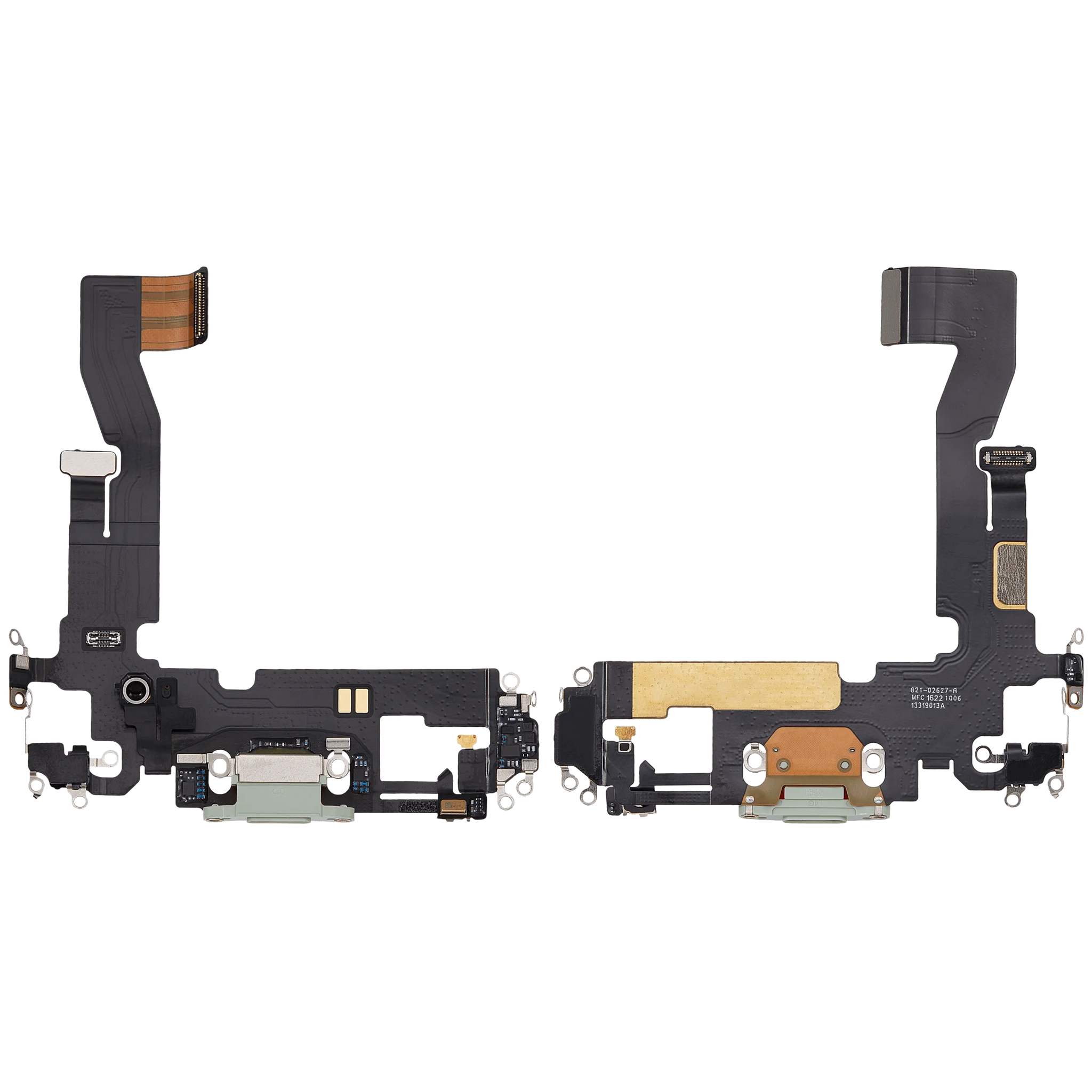 Charging Port Flex Cable For iPhone 12 (Pull) (Green)