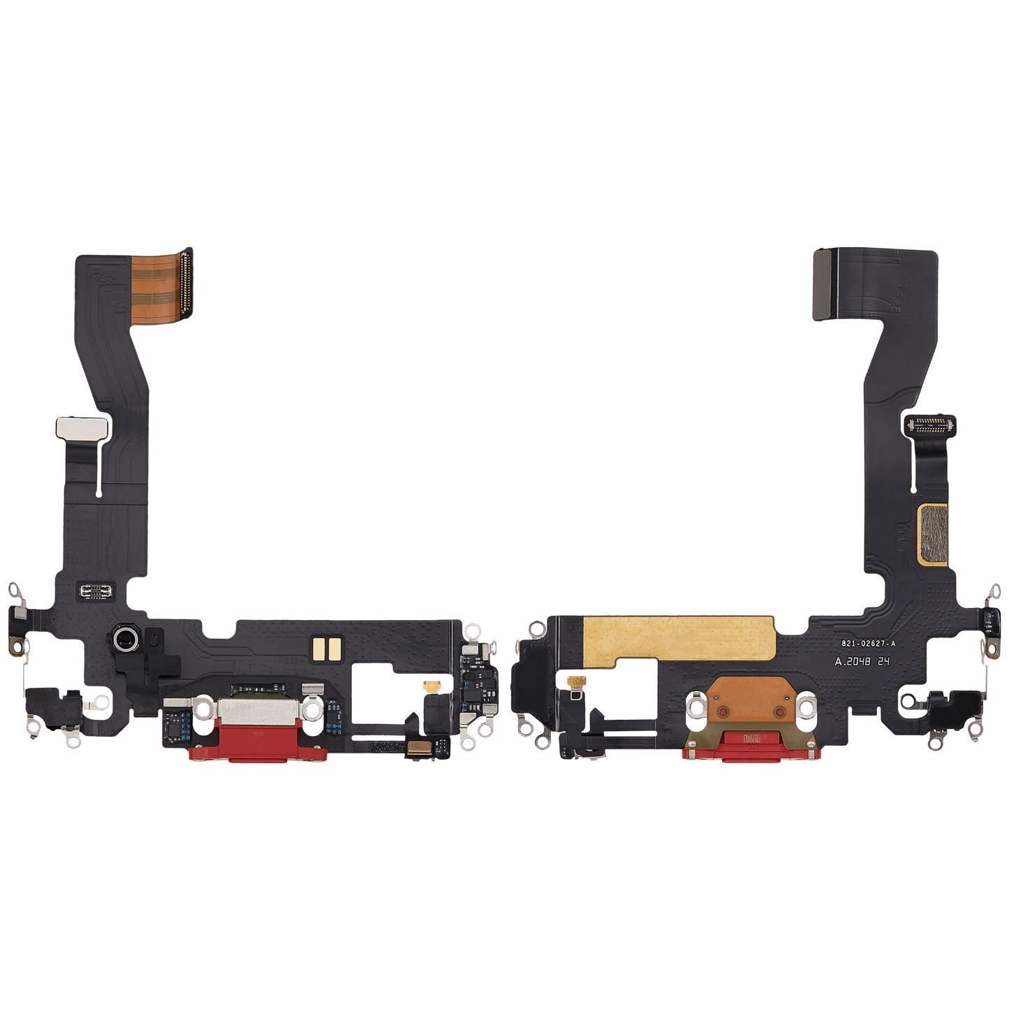 Charging Port Flex Cable For iPhone 12 (Pull) (Purple)