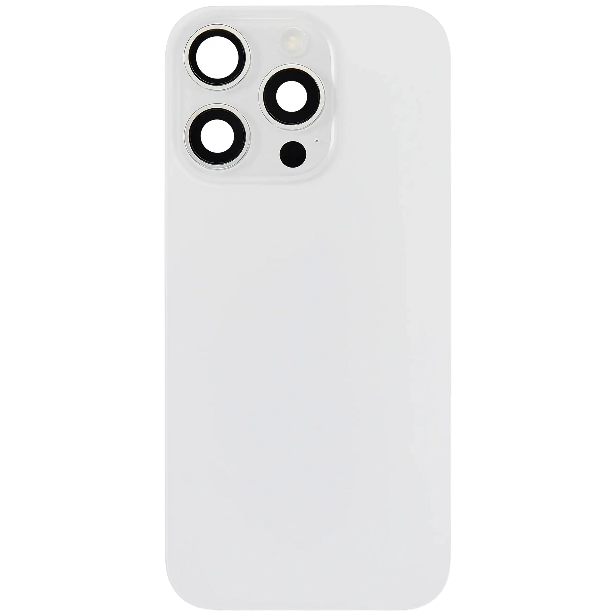 Back Glass w/ MagSafe Magnet & NFC & Flashlight Flex For iPhone 16 Pro (Pull) (White Titanium)
