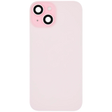 Back Glass w/ MagSafe Magnet & NFC & Flashlight Flex For iPhone 15 (Pull) (Pink)