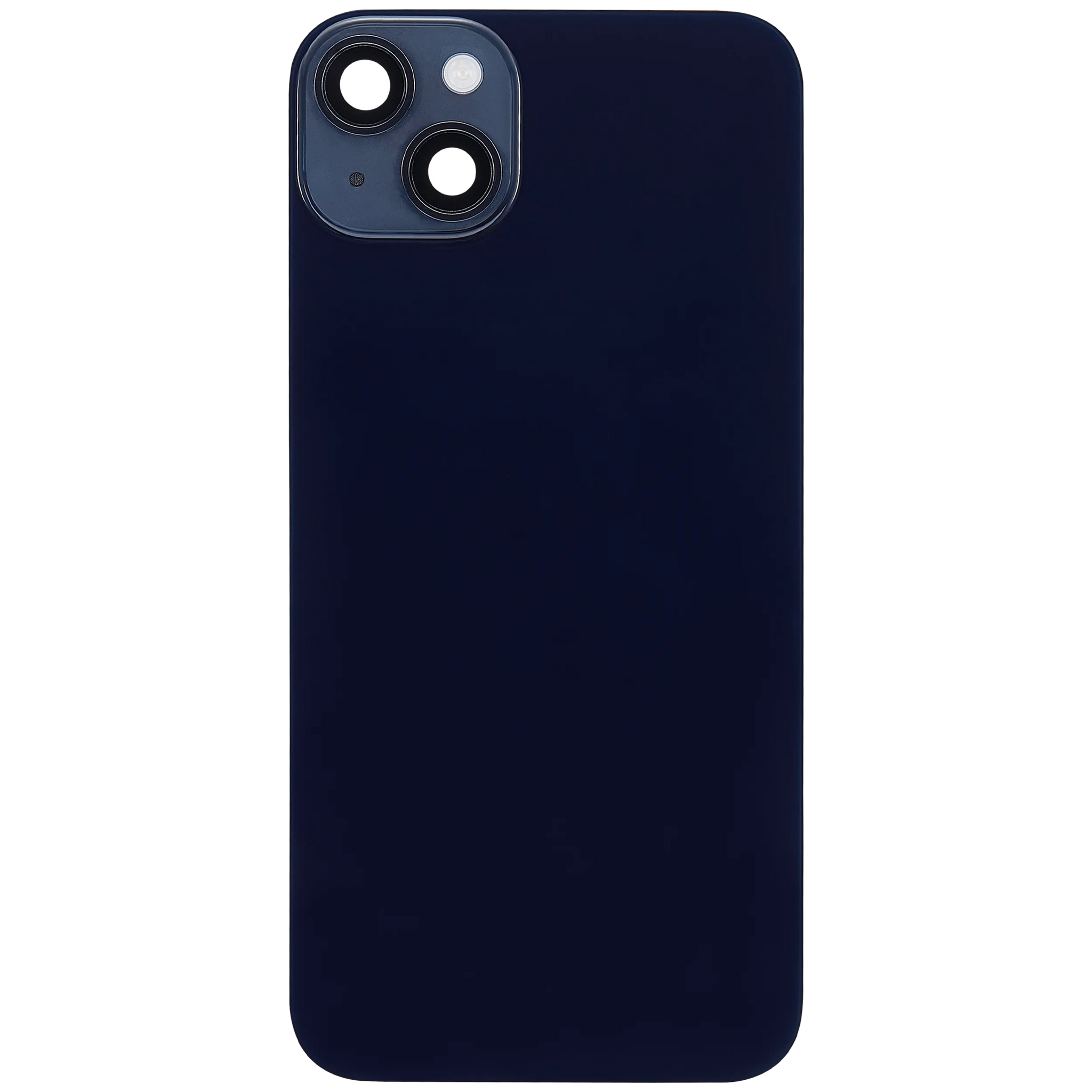 Back Glass w/ MagSafe Magnet & NFC & Flashlight Flex For iPhone 14 Plus (Pull) (Midnight)