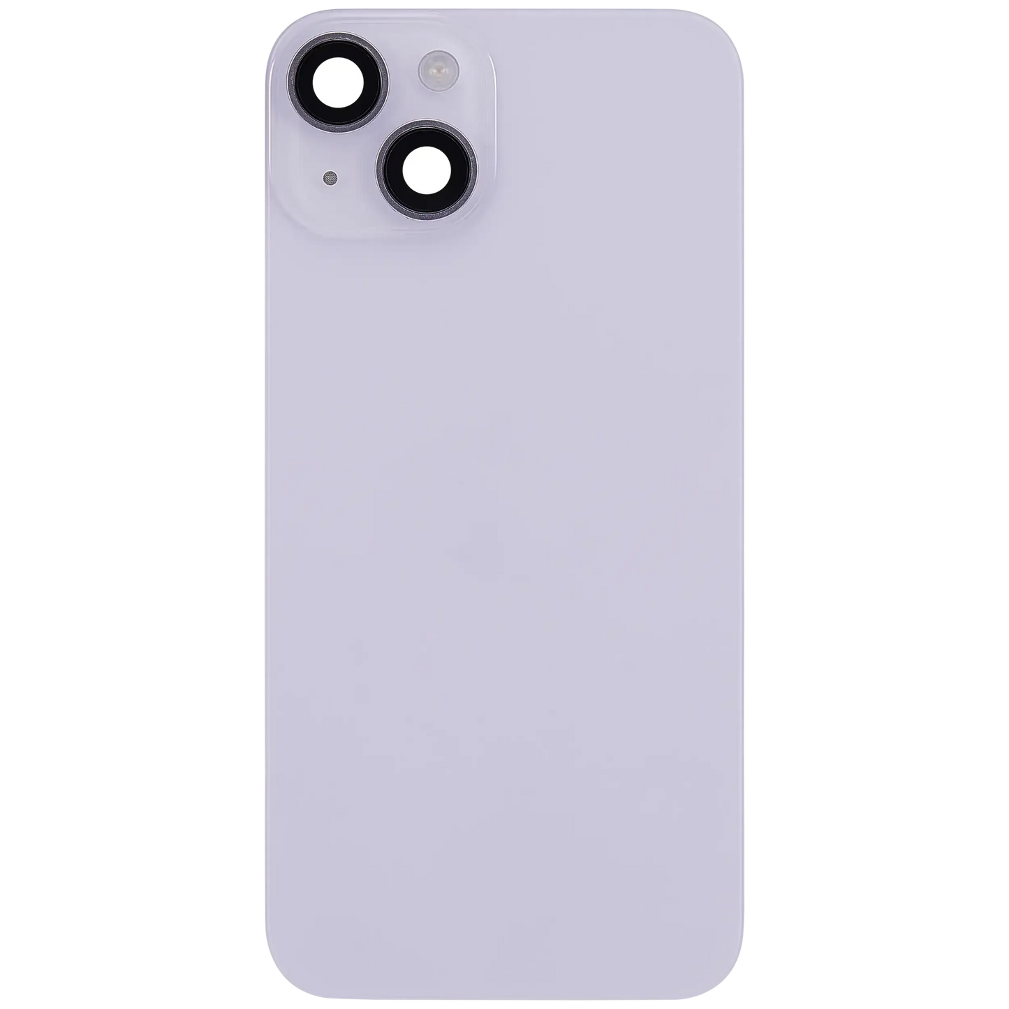 Back Glass w/ MagSafe Magnet & NFC & Flashlight Flex For iPhone 14 (Pull) (Purple)