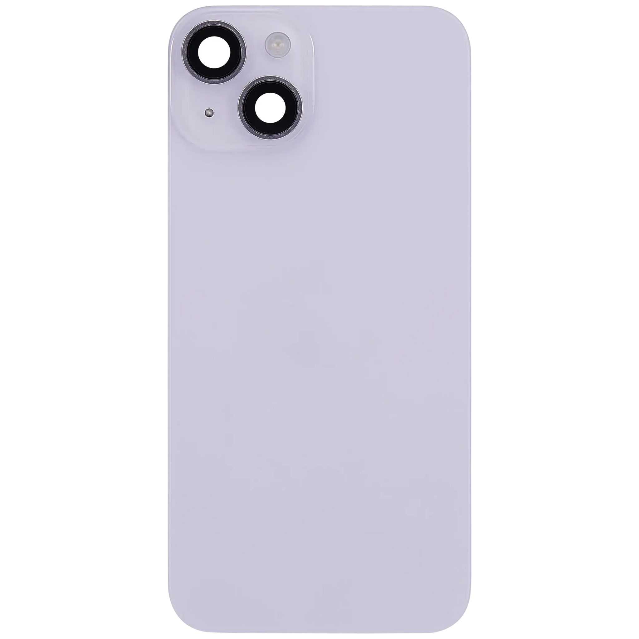 Back Glass w/ MagSafe Magnet & NFC & Flashlight Flex For iPhone 14 (Pull) (Purple)