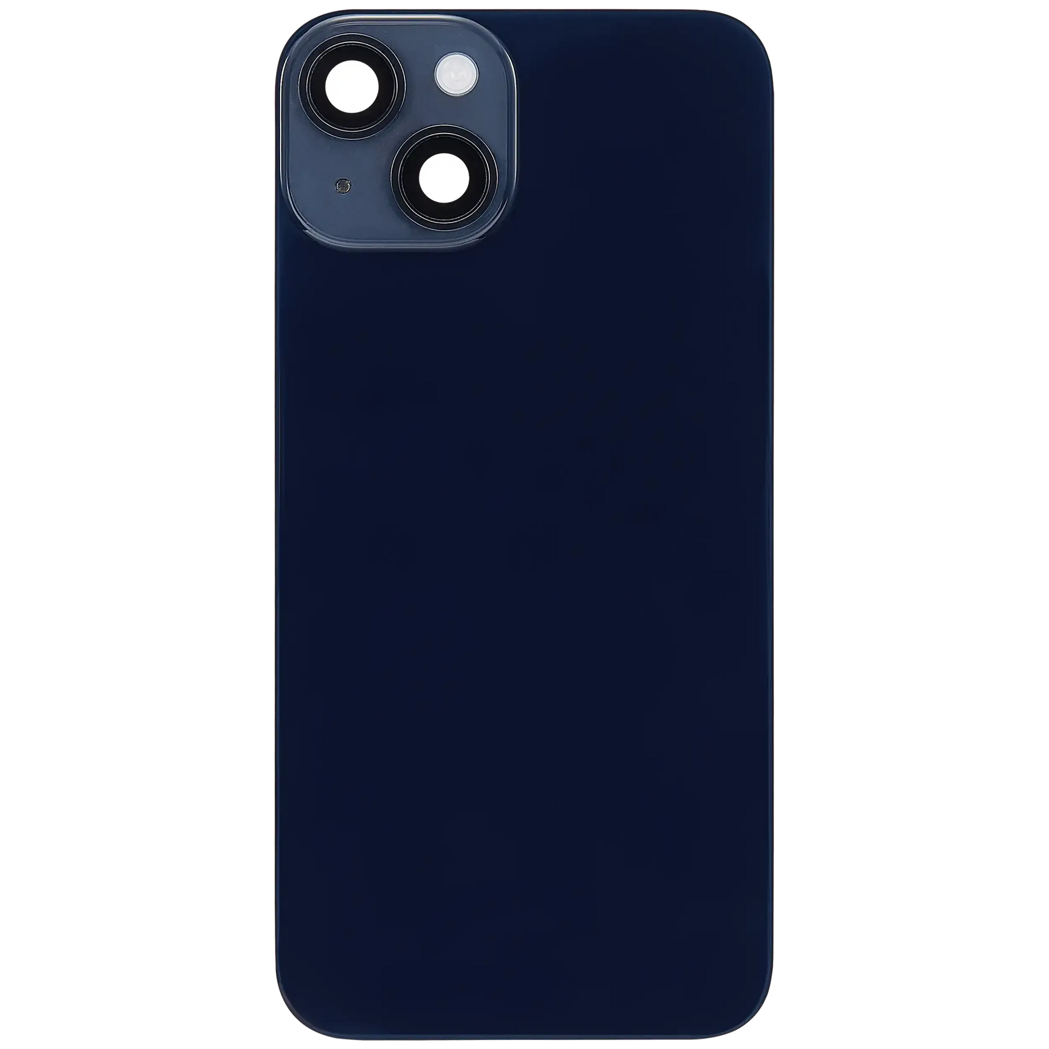 Back Glass w/ MagSafe Magnet & NFC & Flashlight Flex For iPhone 14 (Pull) (Midnight)