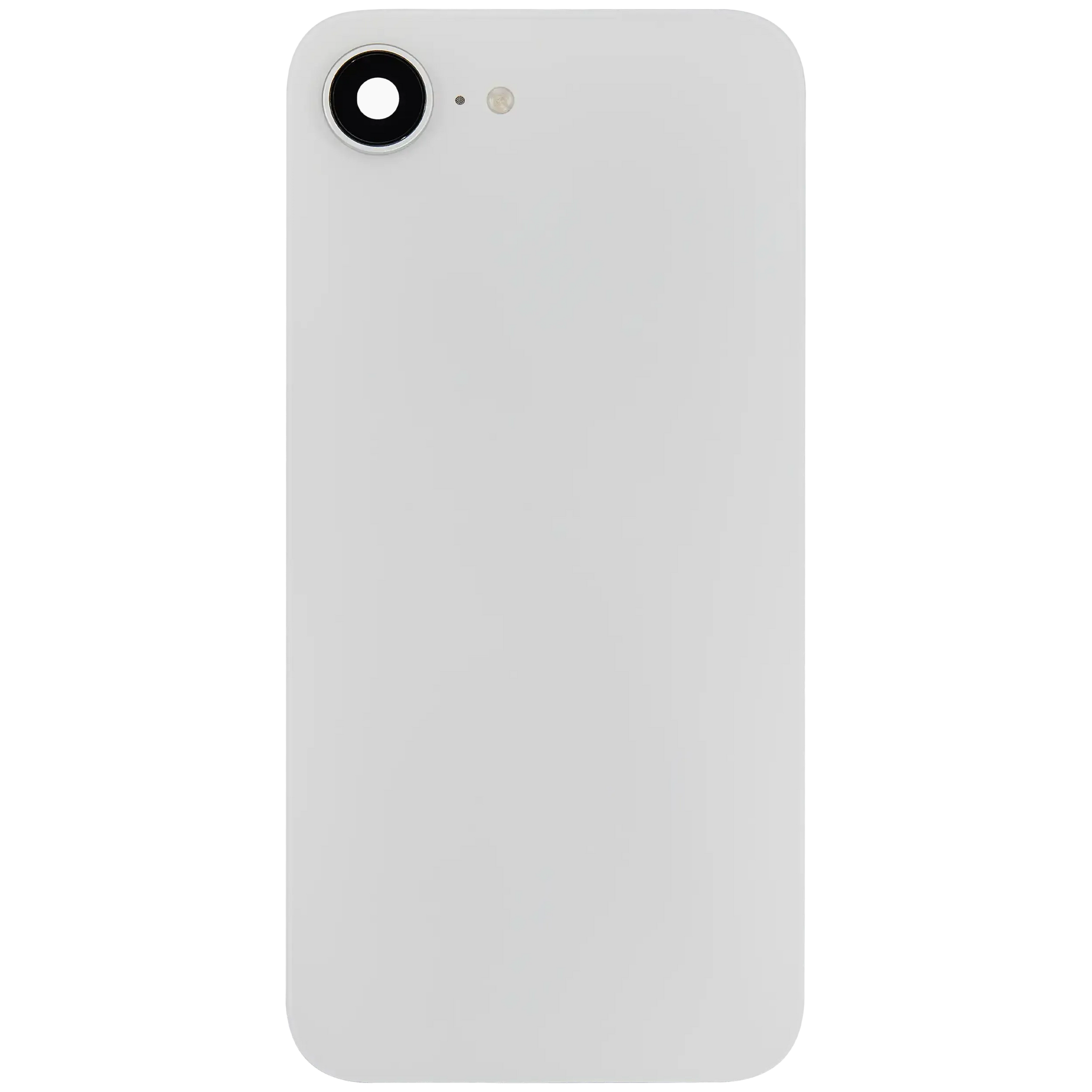 Back Glass w/ MagSafe Magnet & NFC & Flashlight Flex For iPhone 16e (Pull) (White)