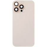 Back Glass w/ MagSafe Magnet & NFC & Flashlight Flex For iPhone 16 Pro Max (Pull) (Desert Titanium)