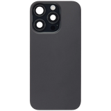 Back Glass w/ MagSafe Magnet & NFC & Flashlight Flex For iPhone 16 Pro (Pull) (Black Titanium)