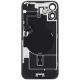 Back Glass w/ MagSafe Magnet & NFC & Flashlight Flex For iPhone 16 Plus (Pull) (White)