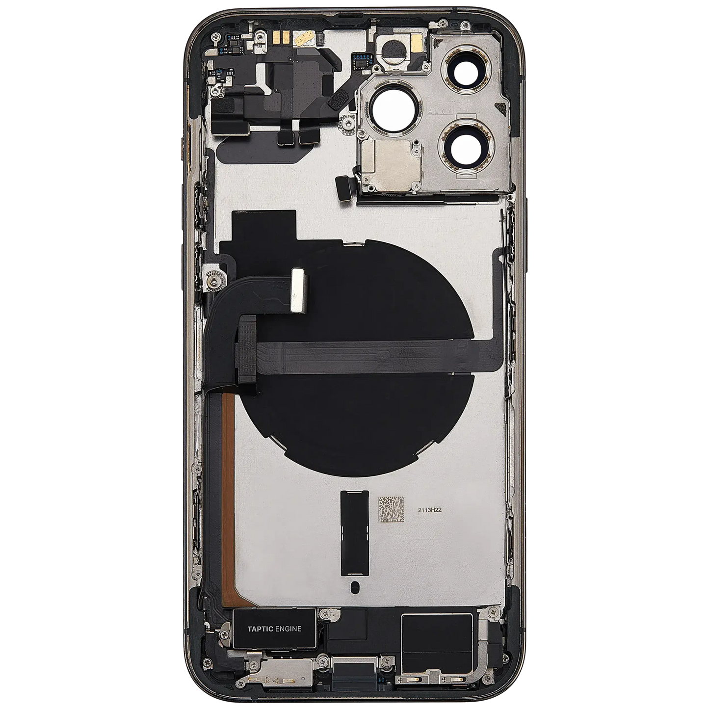 Back Housing W/ Charging Port Flex & Small Parts For iPhone 13 Pro Max (EU / Global Version) (Pull) (Alpine Green)