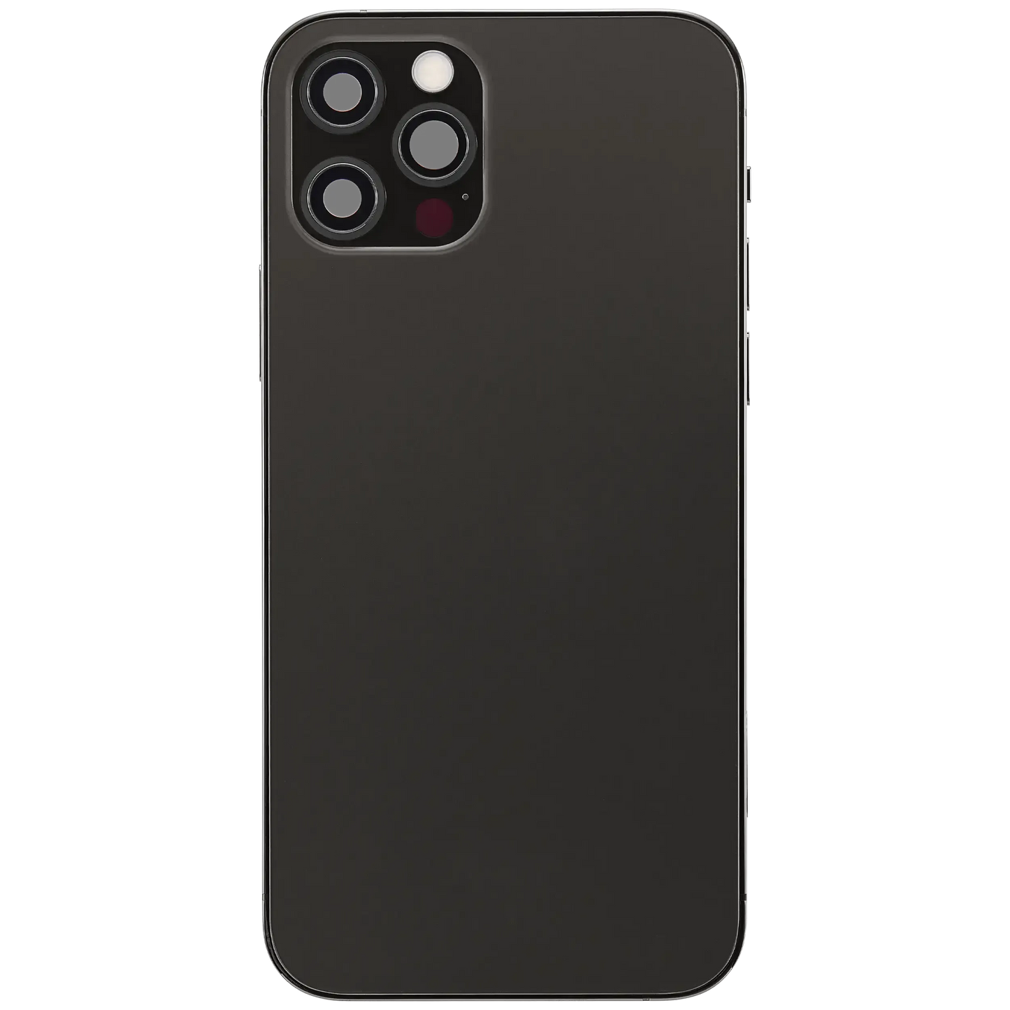 Back Housing W/ Charging Port Flex & Small Parts For iPhone 12 Pro (US Version) (Pull) (Graphite)