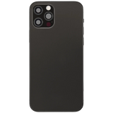 Back Housing W/ Charging Port Flex & Small Parts For iPhone 12 Pro (US Version) (Pull) (Graphite)