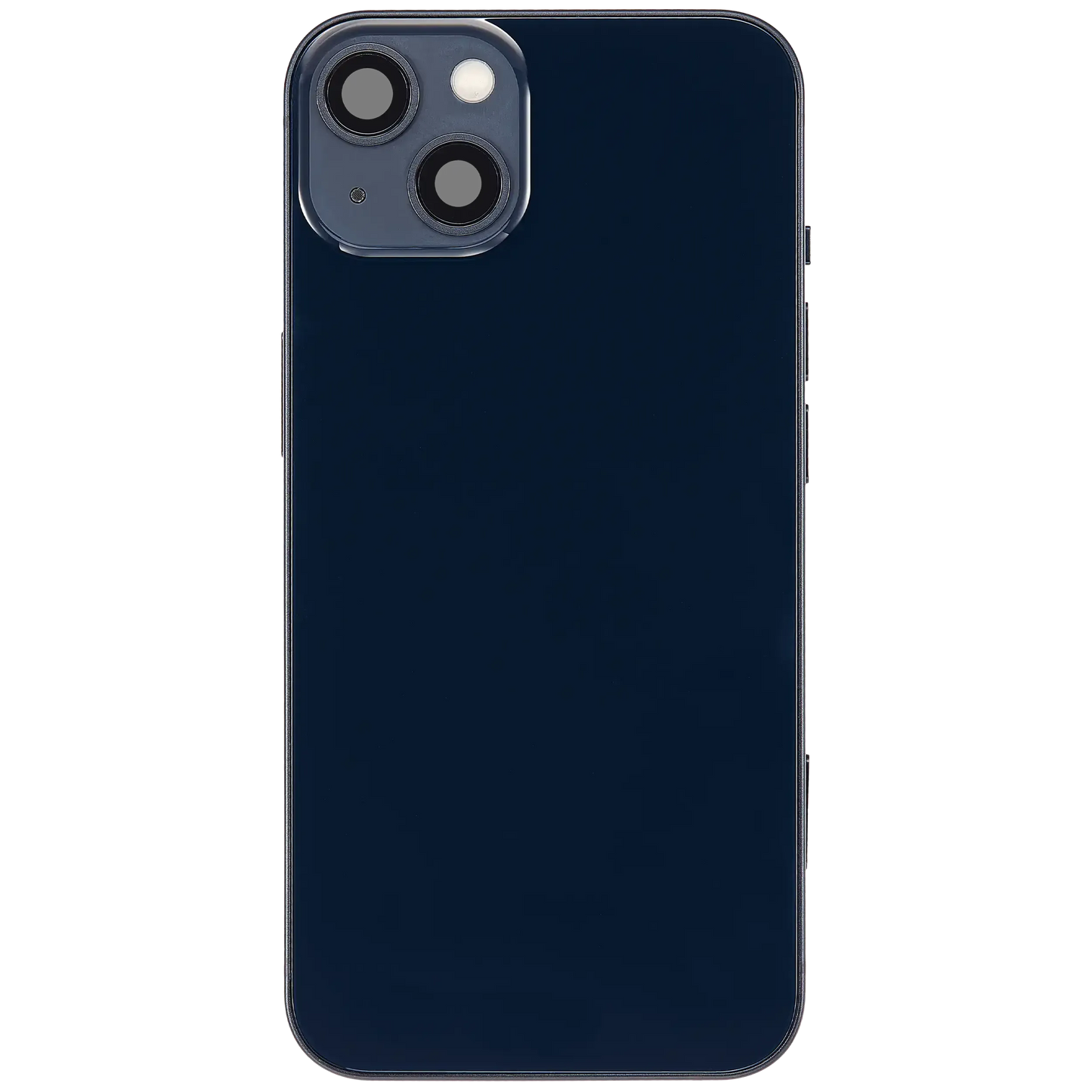 Back Housing W/ Charging Port Flex & Small Parts For iPhone 13 (US Version) (Used OEM) (Pull) (Midnight)