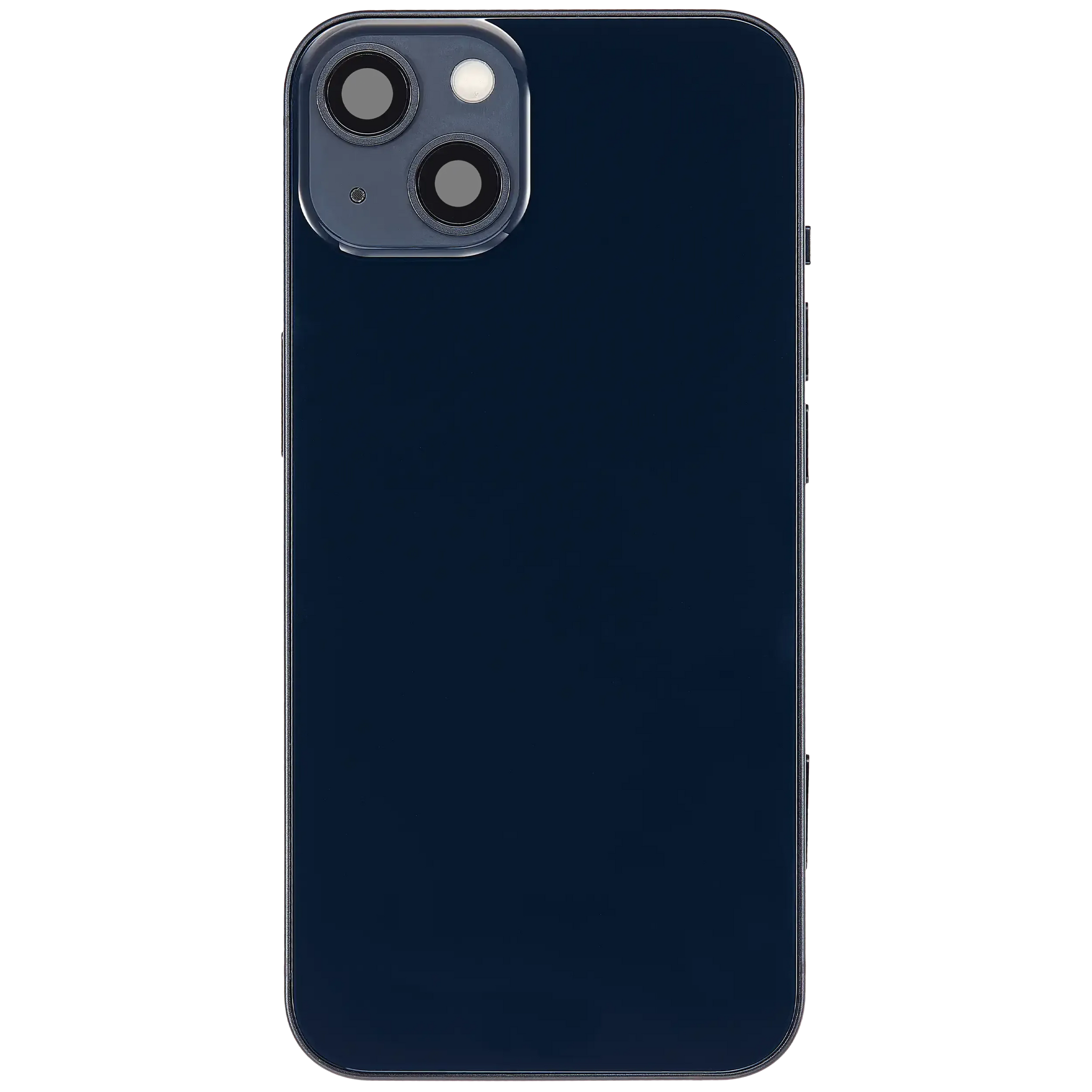Back Housing W/ Charging Port Flex & Small Parts For iPhone 13 (US Version) (Used OEM) (Pull) (Midnight)