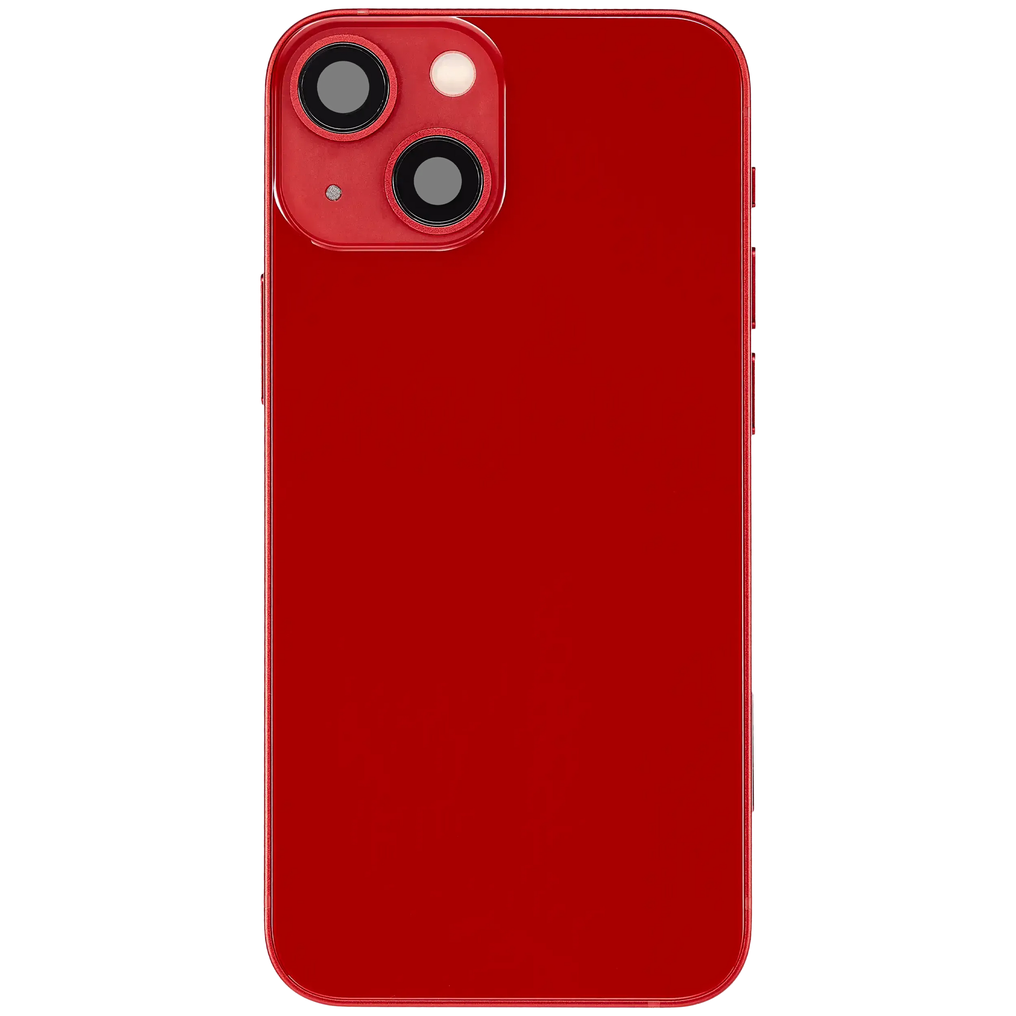 Back Housing W/ Charging Port Flex & Small Parts For iPhone 13 Mini (US Version) (Used OEM) (Pull) (Red)