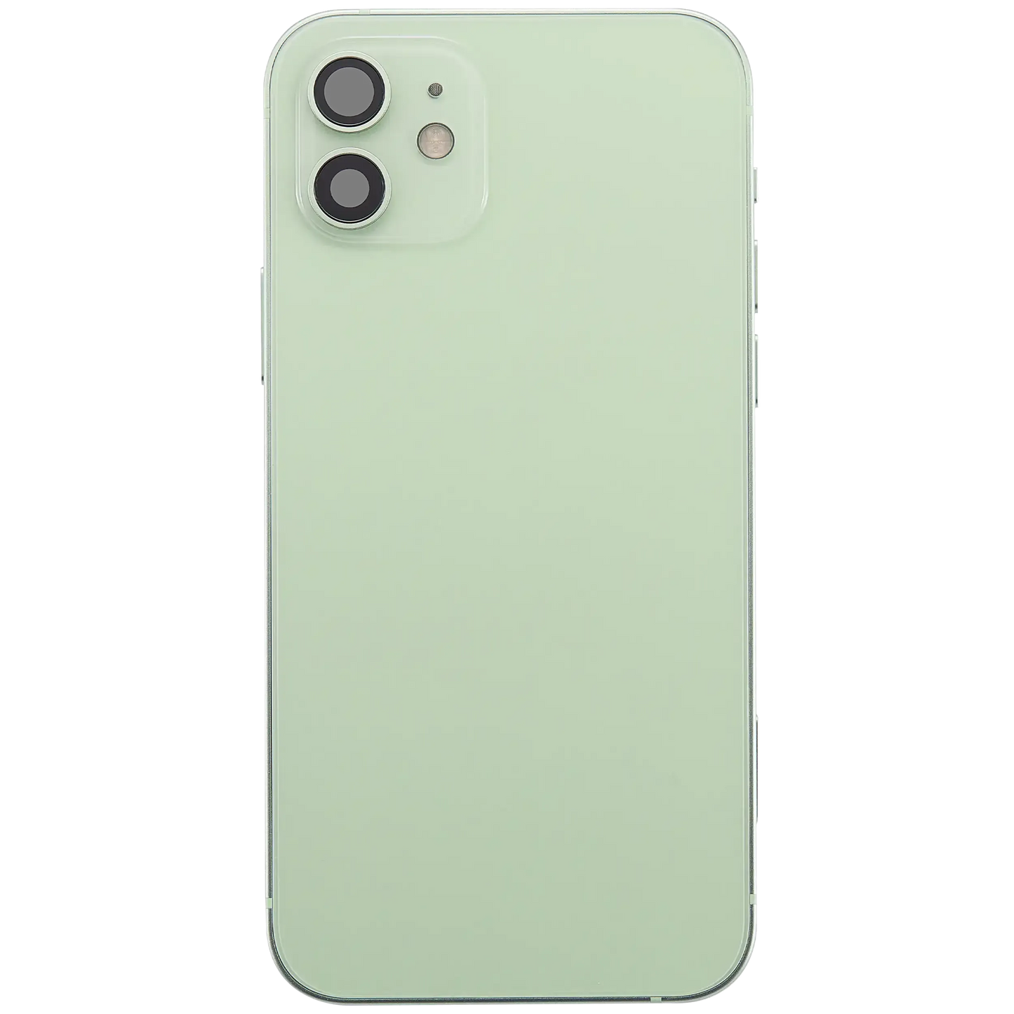 Back Housing W/ Charging Port Flex & Small Parts For iPhone 12 (EU / Global Version) (Used OEM) (Pull) (Green)