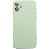 Back Housing W/ Charging Port Flex & Small Parts For iPhone 12 (EU / Global Version) (Used OEM) (Pull) (Green)