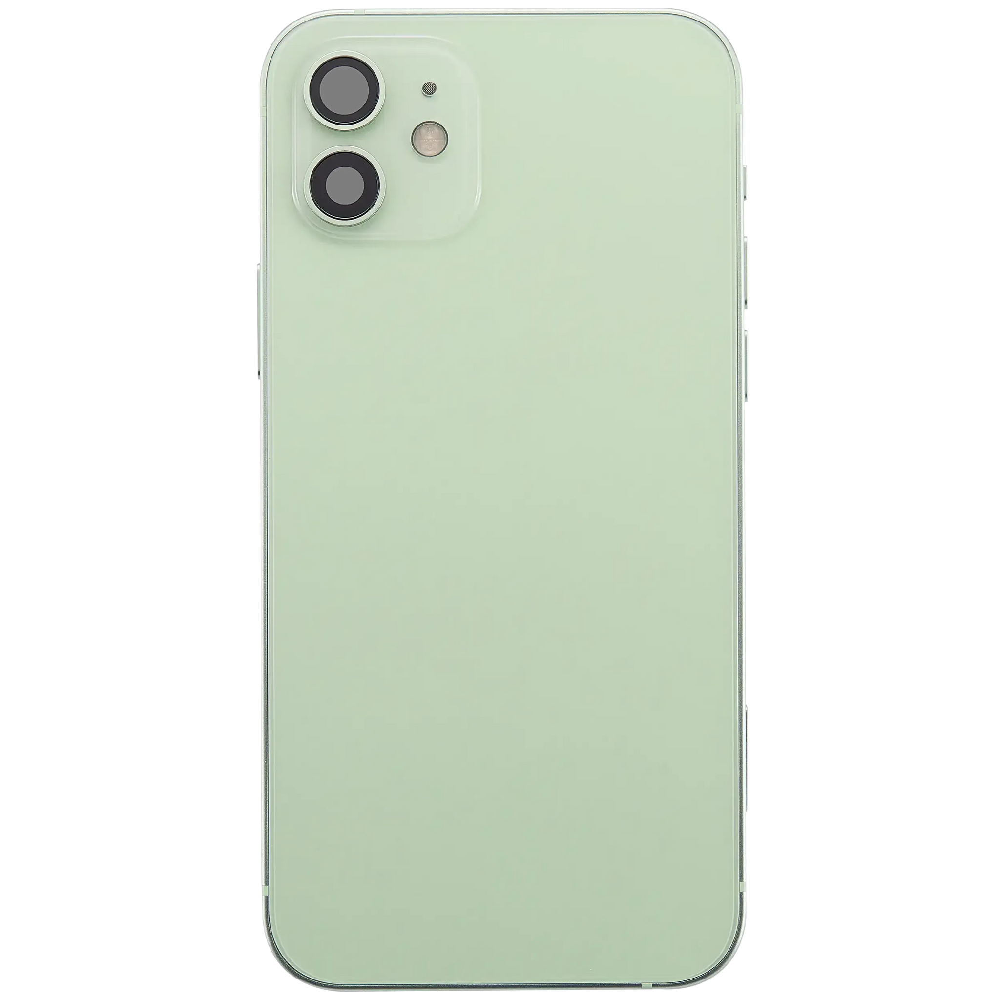 Back Housing W/ Charging Port Flex & Small Parts For iPhone 12 (EU / Global Version) (Used OEM) (Pull) (Green)