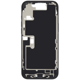 Mid-Frame Housing W/ Charging Port Flex & Small Parts For iPhone 16 Pro Max (US Version) (Pull) (Black Titanium)