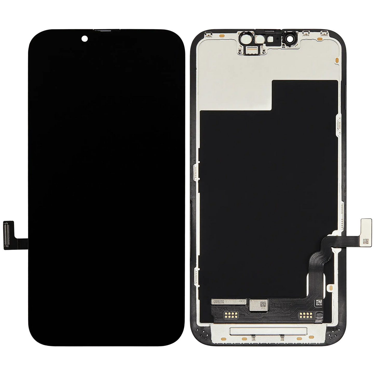 OLED Assembly Compatible For iPhone 13 with Light Sensor Flex Cable (Used OEM) (Pull A)