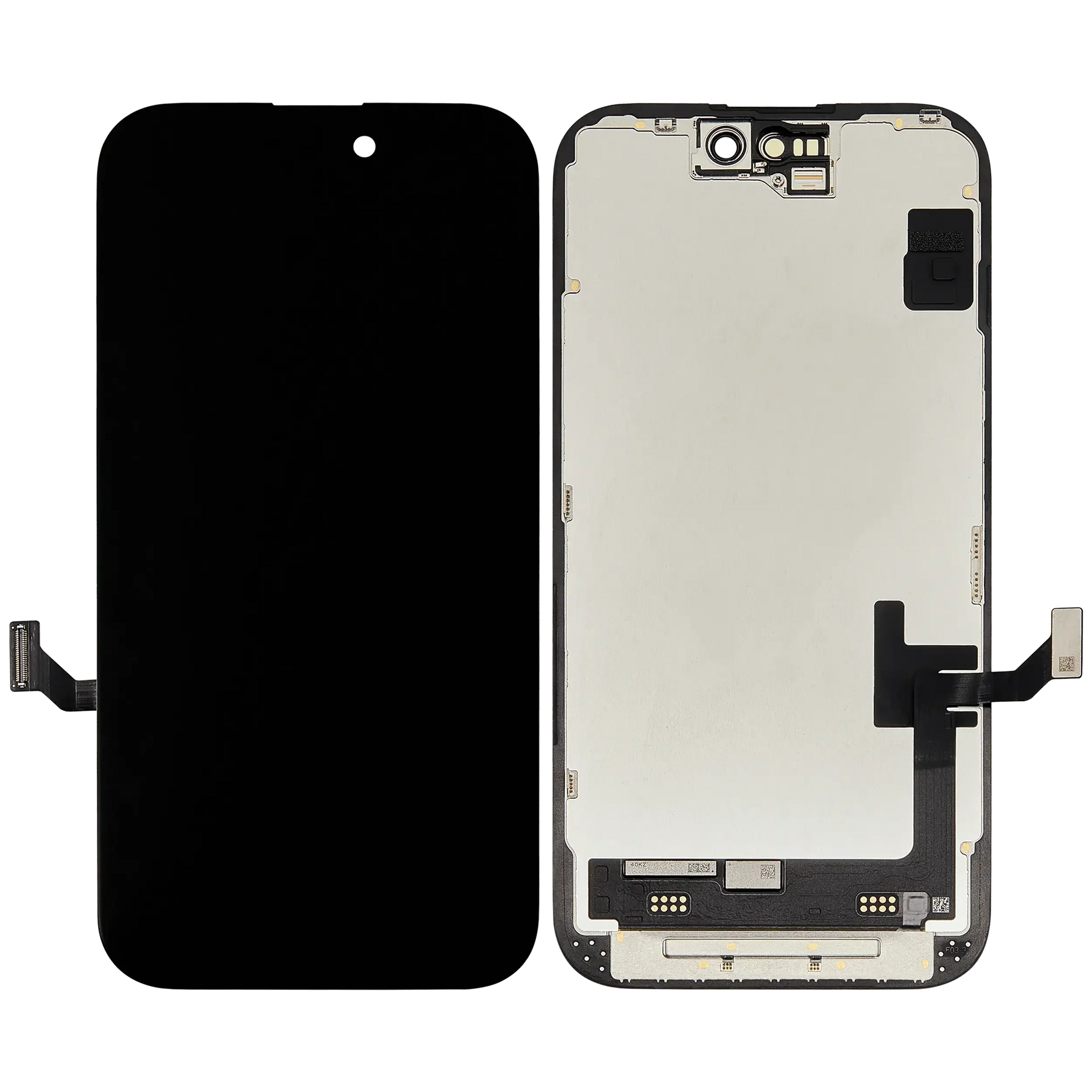 OLED Assembly For iPhone 15 with Light Sensor Flex Cable (Pull A)