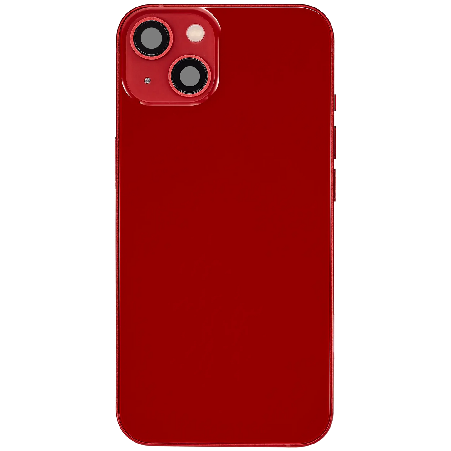 Back Housing W/ Charging Port Flex & Small Parts For iPhone 13 (US Version) (Used OEM) (Pull) (Red)
