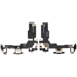 Charging Port Flex Cable For iPhone 15 (Pull) (Black)