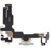 Charging Port Flex Cable For iPhone 15 (Pull) (Black)